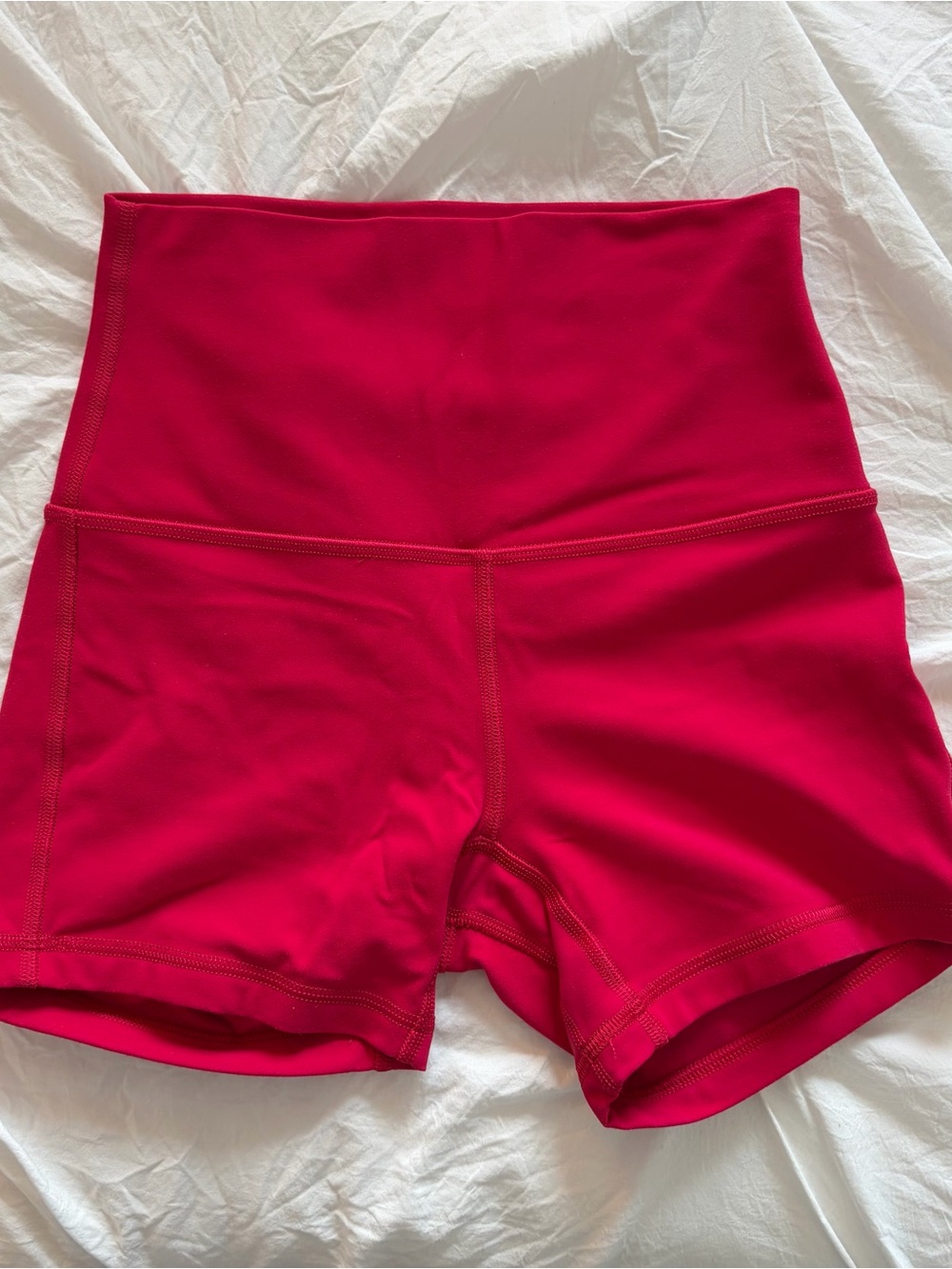 lululemon align high-rise short 4” | raspberry coulis | size 2